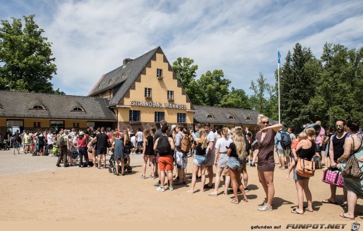 Hitzefrei Strandbad Wannsee