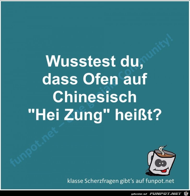 Scherzfrage Scherzfrage
