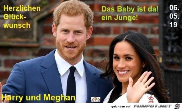Harry-Meghan-Geburt Harry-Meghan-Geburt