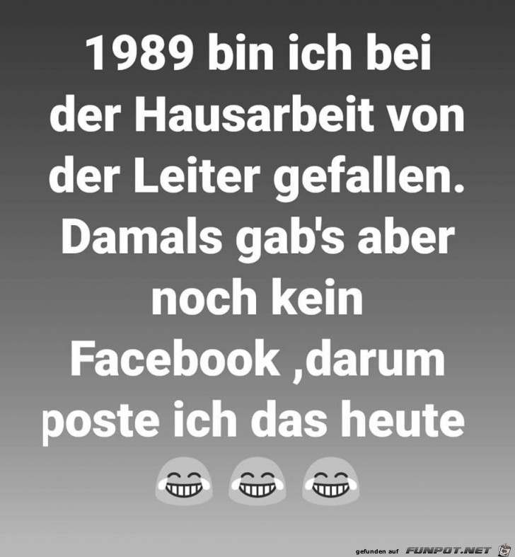 Von der Leiter gefallen Von der Leiter gefallen