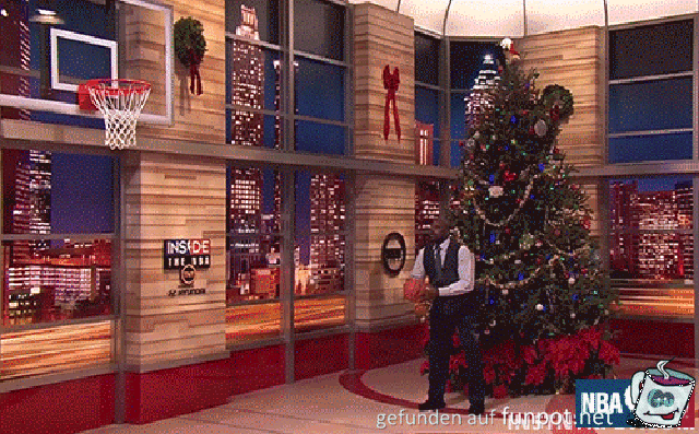 NBA-Star von Weihnachtsbaum erschlagen