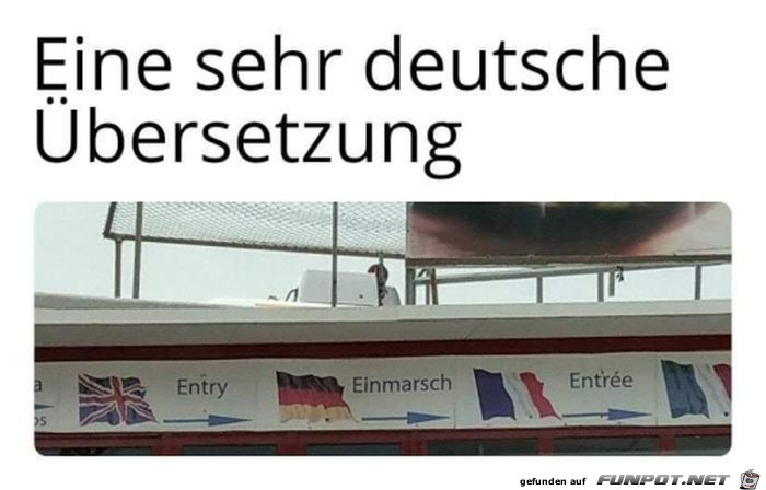 Komische bersetzung