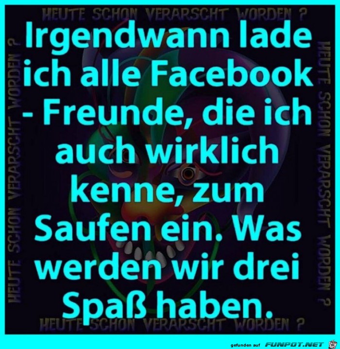 Alle Facebook-Freunde