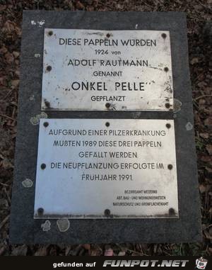 Berliner Gedenktafel Onkel Pelle Berliner Gedenktafel Onkel Pelle