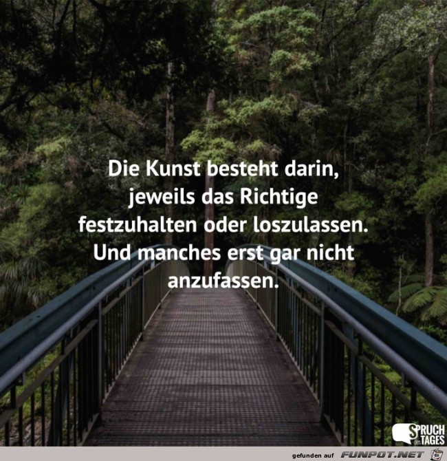 die Kunst bestseht darin die Kunst bestseht darin