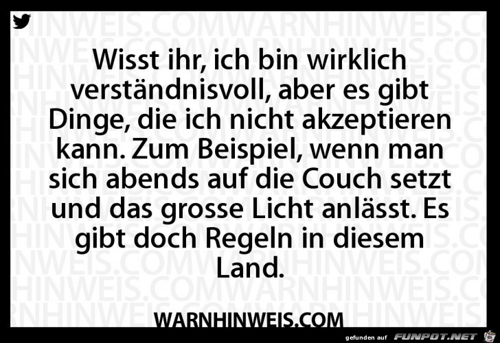 Es gibt Regeln Es gibt Regeln