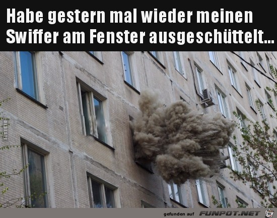 Swiffer ausgeschttelt