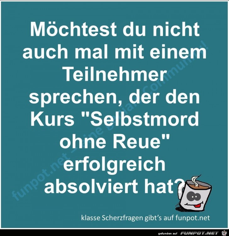 Scherzfrage Scherzfrage