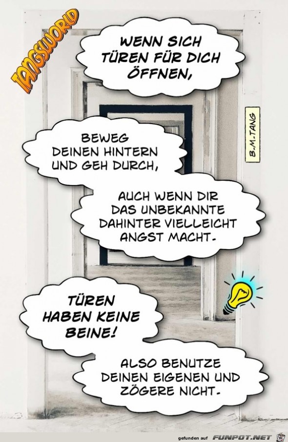 wenn sich tueren fuer dich oeffnen wenn sich tueren fuer dich oeffnen