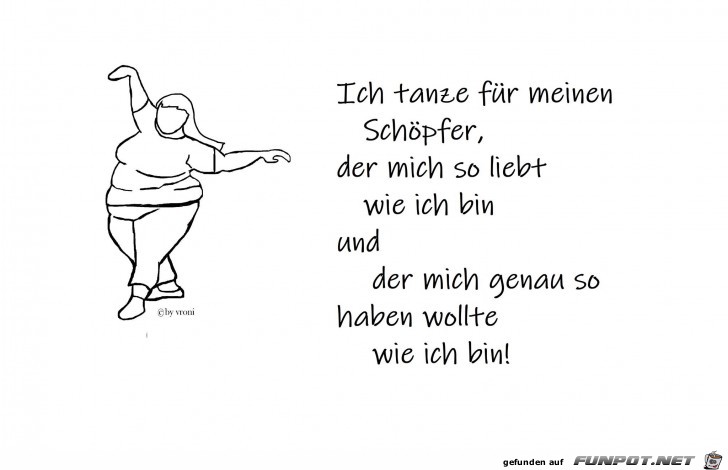 ich tanze fuer meinen schoepfer ich tanze fuer meinen schoepfer