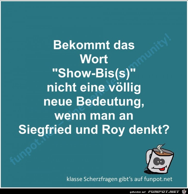 Scherzfrage Scherzfrage