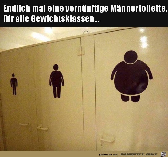 Lustige Klo-Beschilderung Lustige Klo-Beschilderung