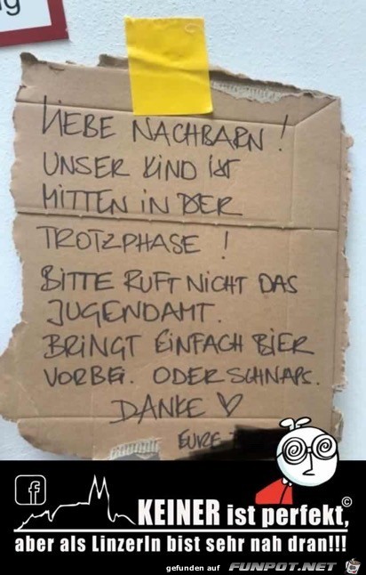 liebe nachbarn