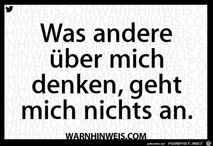 Was andere denken Was andere denken