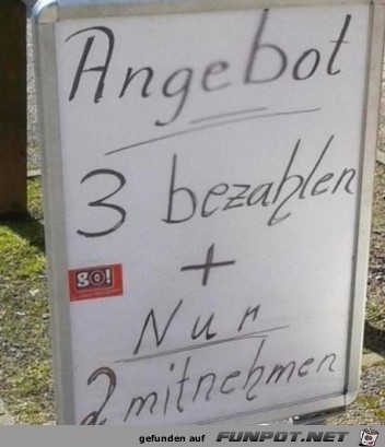 Angebot Angebot