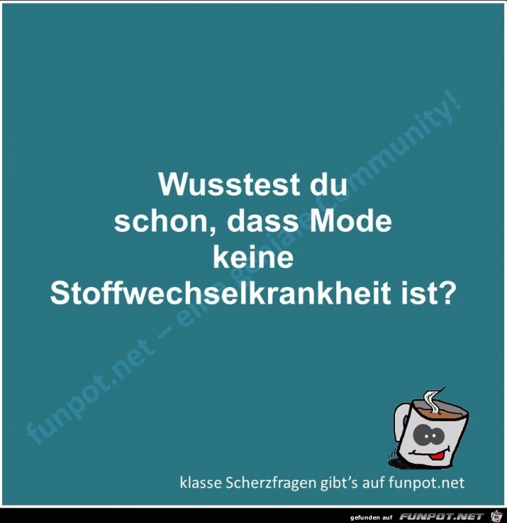 Scherzfrage Scherzfrage