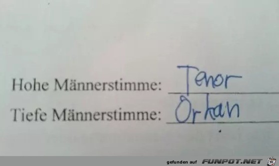 Maennerstimme Maennerstimme