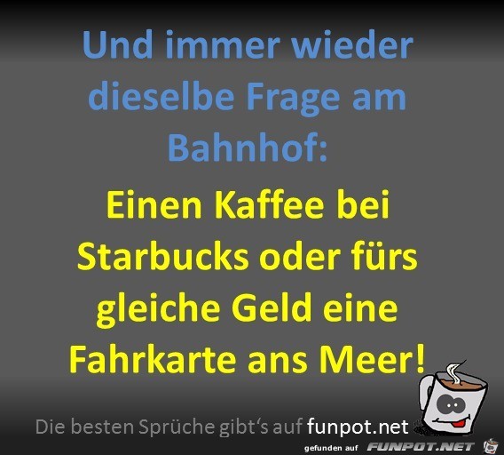 Dieselbe Frage