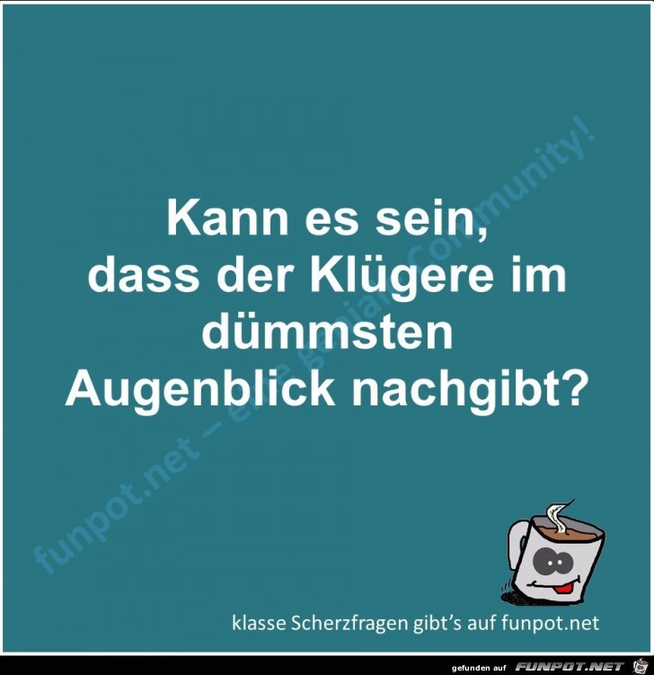 Scherzfrage Scherzfrage