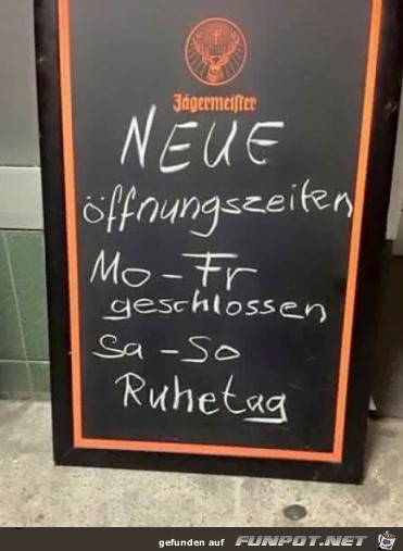 Ruhetag Ruhetag