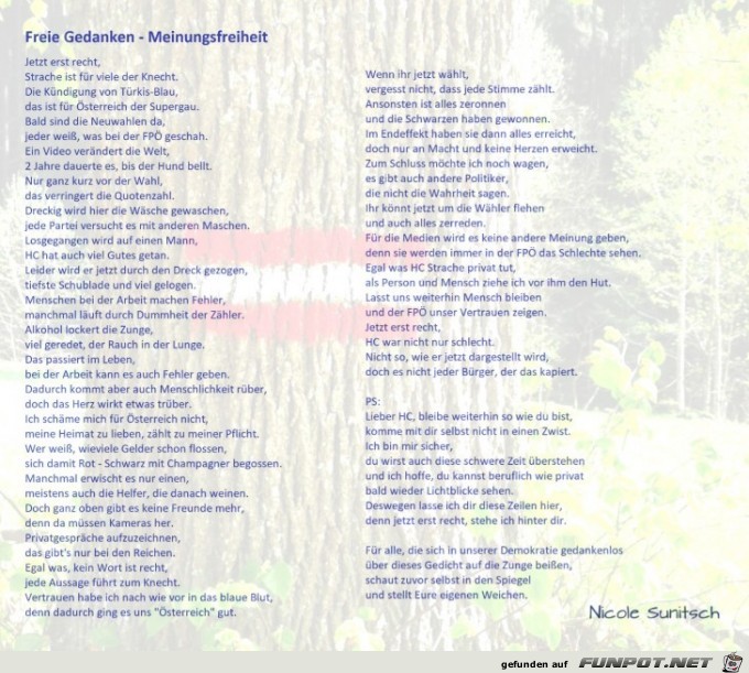 Ibiza Video - HC Strache Gedicht Ibiza Video - HC Strache Gedicht