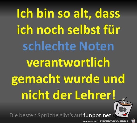 Schlechte Noten