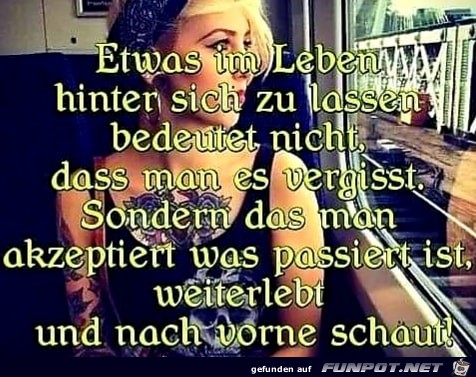 Hinter sich lassen Hinter sich lassen