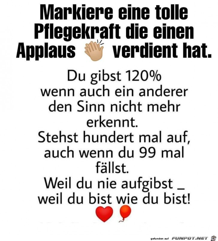 Tolle Pflegekraft Tolle Pflegekraft