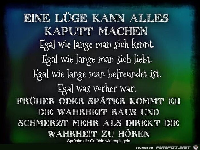 Eine Lücke Eine Lücke