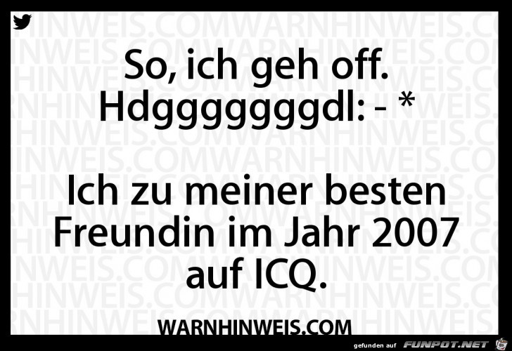 Ich geh off Ich geh off