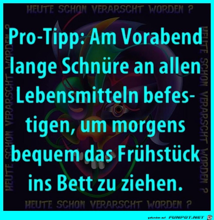 Pro-Tipp Pro-Tipp