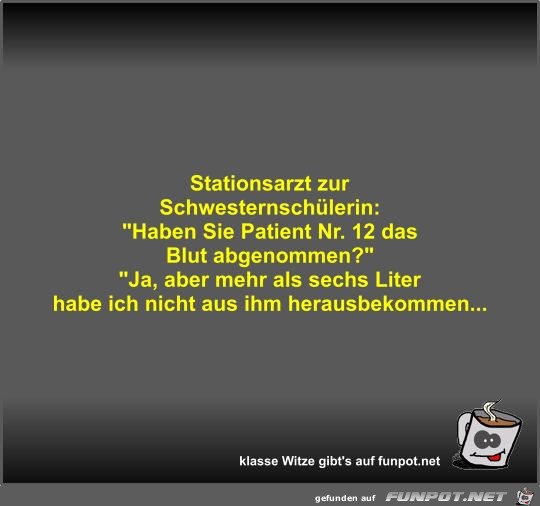 Stationsarzt zur Schwesternschülerin Stationsarzt zur Schwesternschülerin