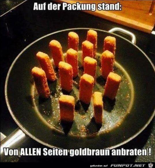 Schn anbraten