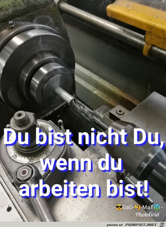 Du bist nicht...