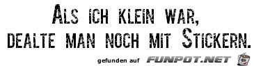 Als ich klein war Als ich klein war