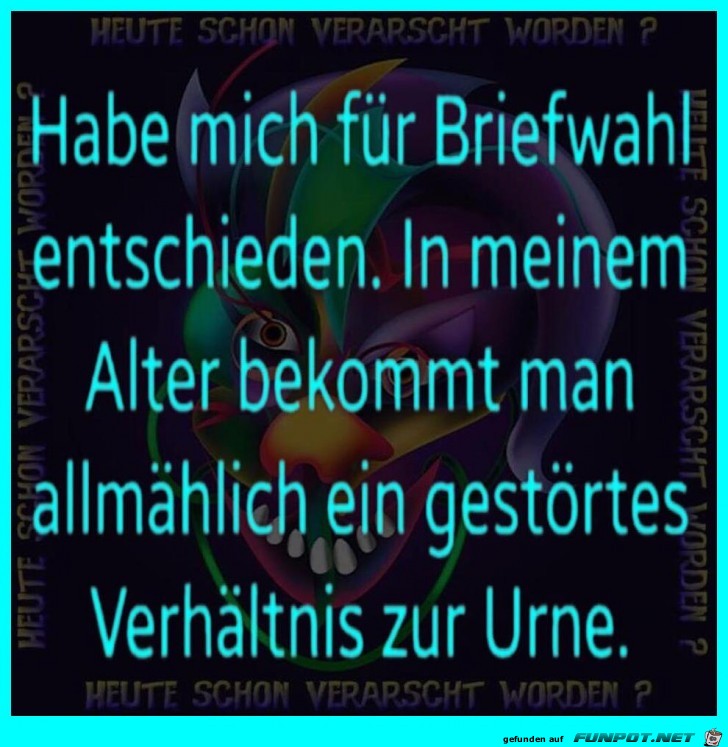 Briefwahl Briefwahl