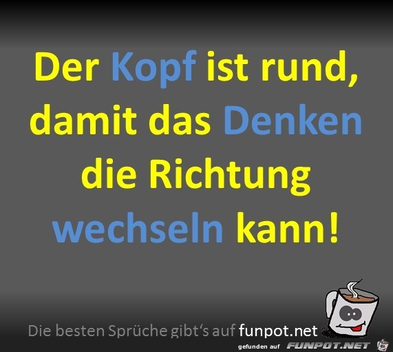 Runder Kopf Runder Kopf