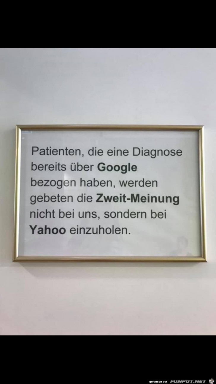 Diagnose von Google Diagnose von Google
