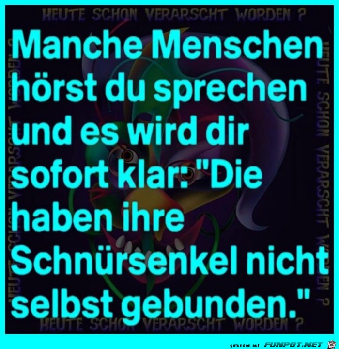 Manche Menschen