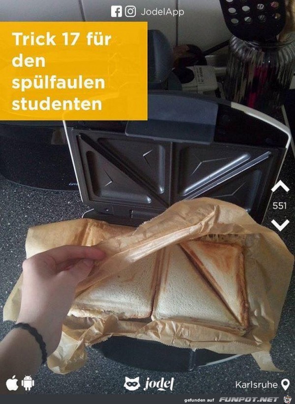 Für Spül faule Studenten und Singles Für Spül faule Studenten und Singles