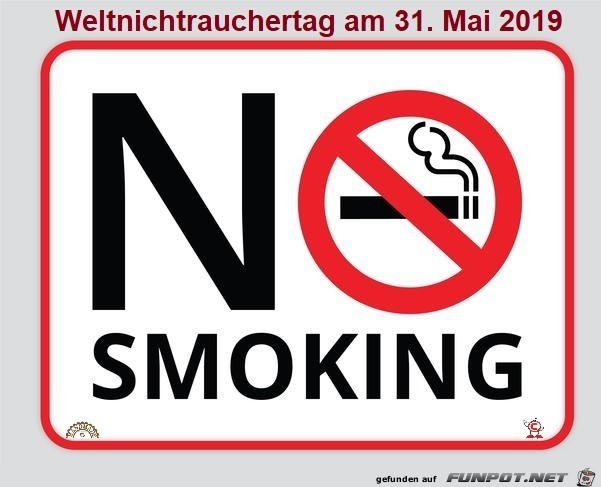 Weltnichtrauchertag 2019 Weltnichtrauchertag 2019