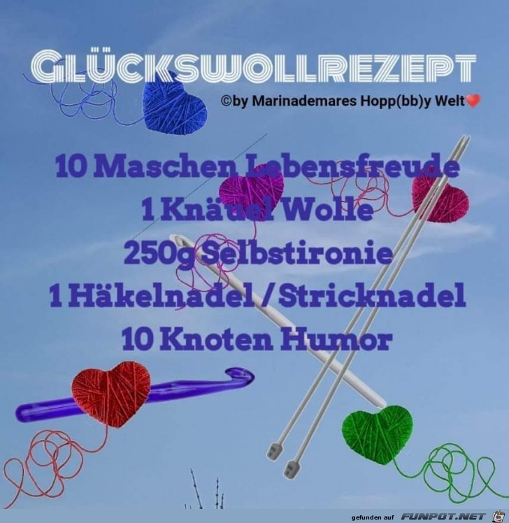 glueckswollrezept glueckswollrezept