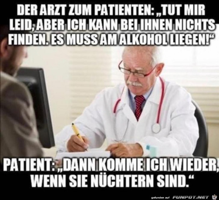 der arzt zum patienten