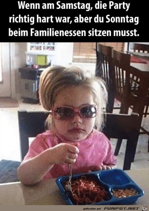 Harte Party gehabt Harte Party gehabt