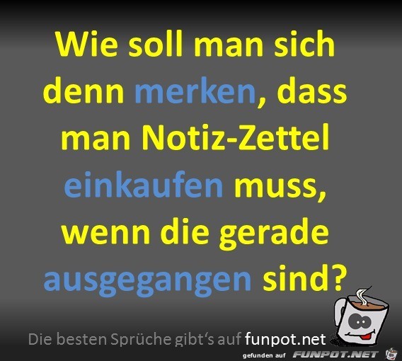 Notizzettel Notizzettel