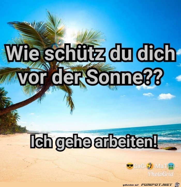 Sonnenschutz Sonnenschutz
