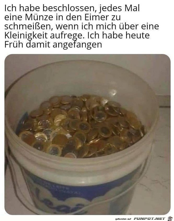 Eimer fast voll Eimer fast voll