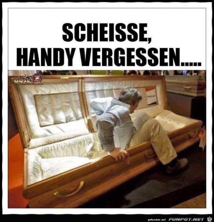 Handy vergessen