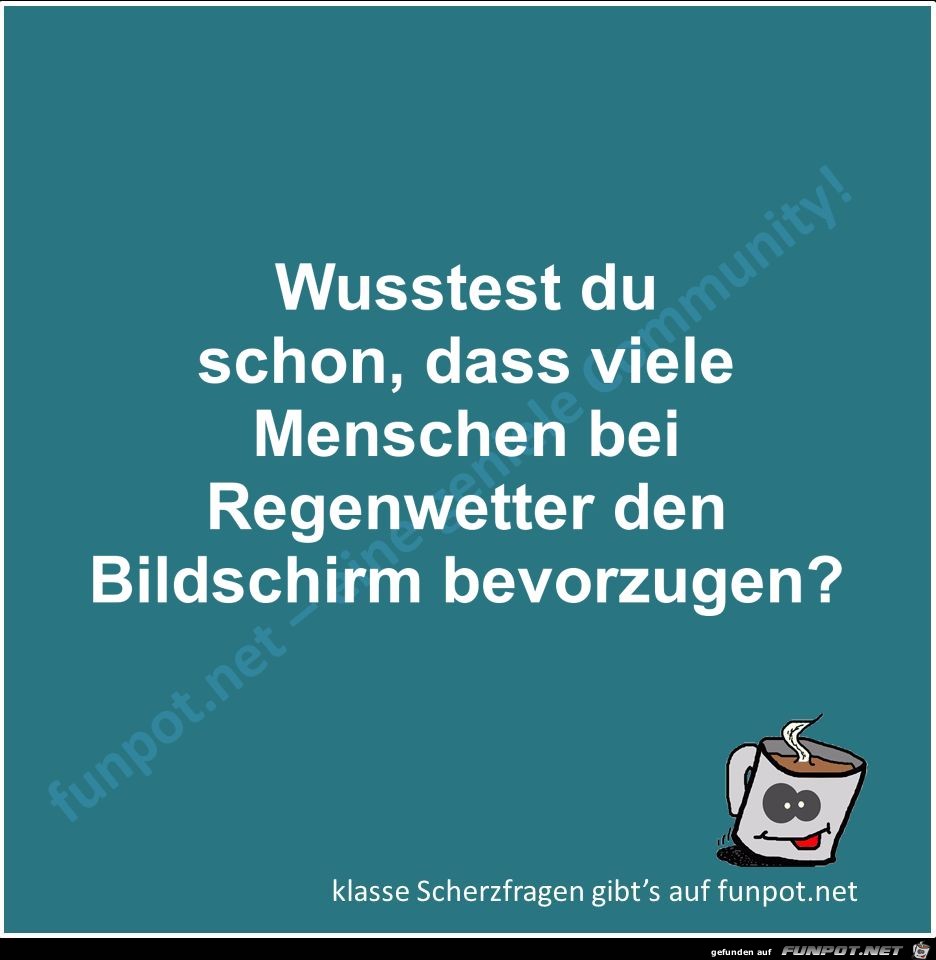 Scherzfrage Scherzfrage