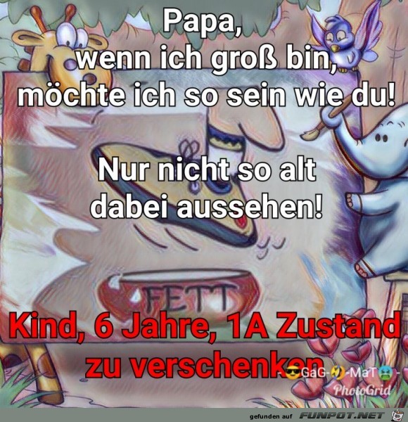 Kind zu verschenken